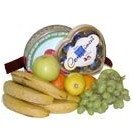 Fruits, chocolates, cookies