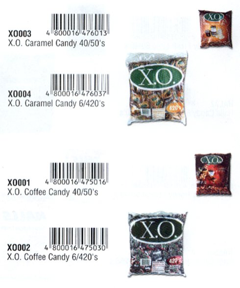  X .  O  C o ffe and Caramel Candy