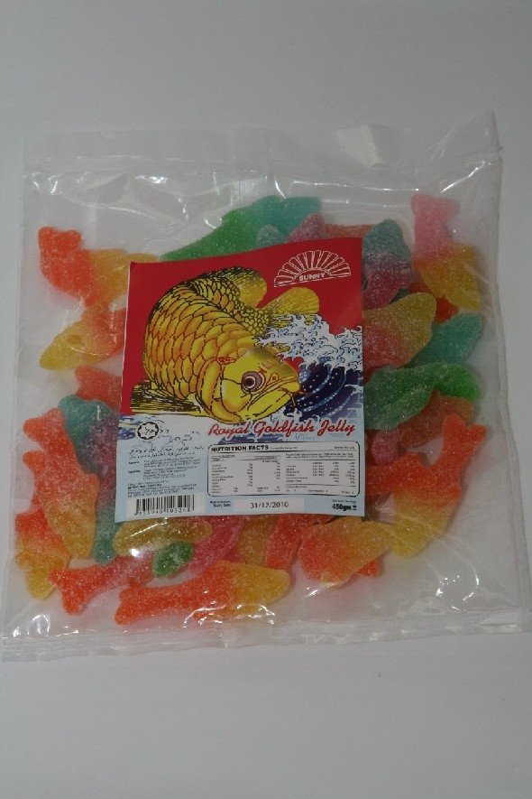 Royal Golden Fish Shapes Candies