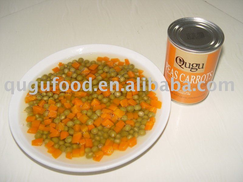 canned mixed vegetable canned peas carrot
