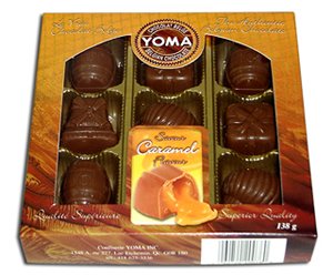 Caramel Filled Pure Belgian Chocolates