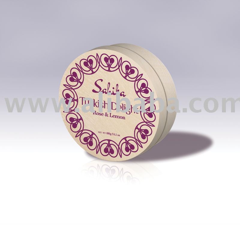 Sahika 400g Rose   Lemon Turkish Delight