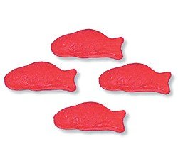 Soft Candy Gurley's Red Mini Juju Fish,united States Price Supplier 