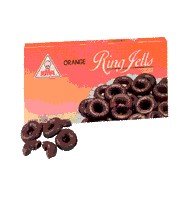 Orange Ring Jells Box