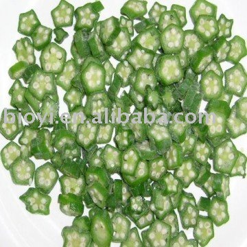 Frozen Okra cut