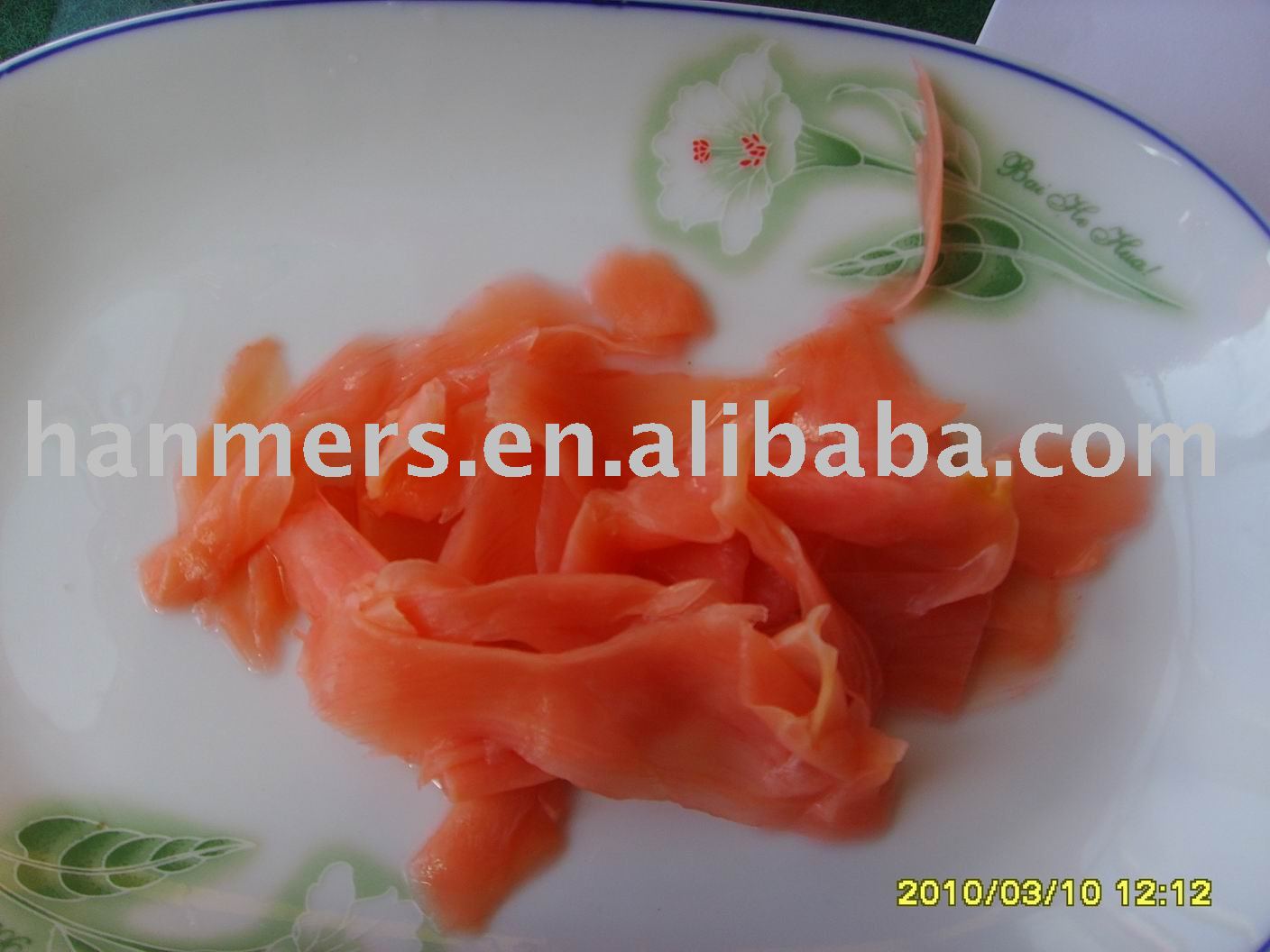  pickled   ginger  slice