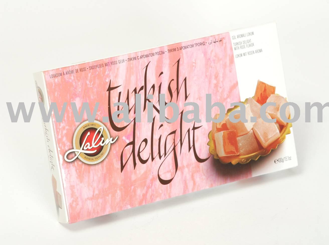 Turkish Delight With Rose Flovor 410gr