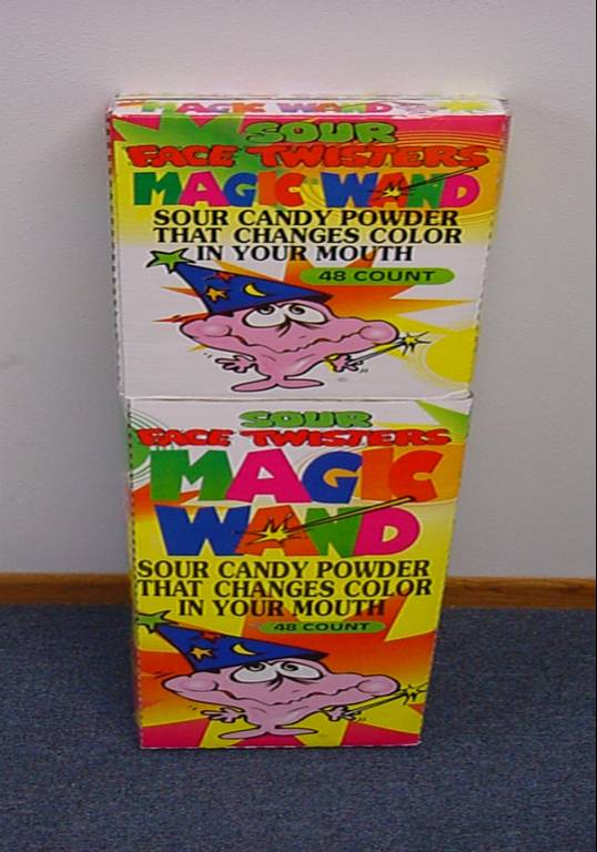 Sour Face Twisters Magic Wand