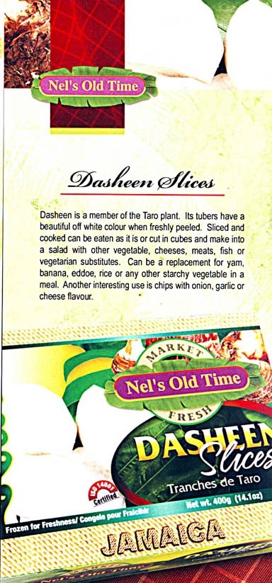 Dasheen Slices