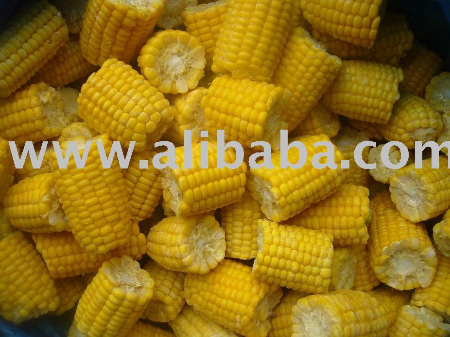 Frozen sweet corn
