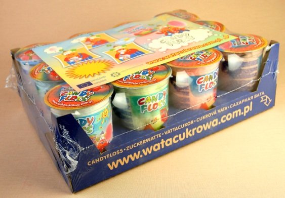 Candy Floss - 12 Piece Display