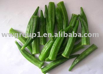 IQF Okra  frozen vegetables