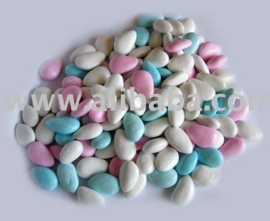 Mlabas ( Almond covered with suger)
