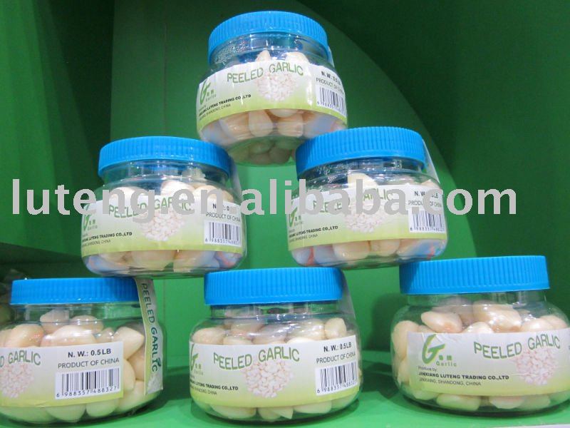  Fresh   Peeled   Garlic  5LB/ JAR 