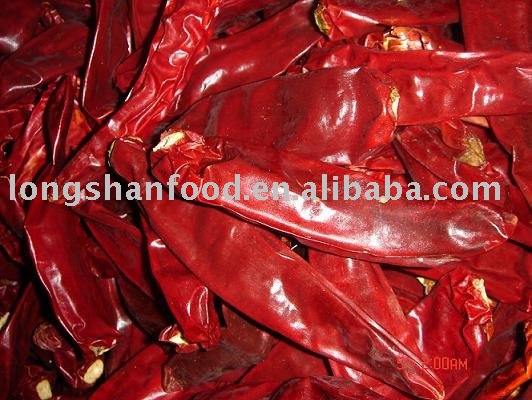 dry red hot chilly
