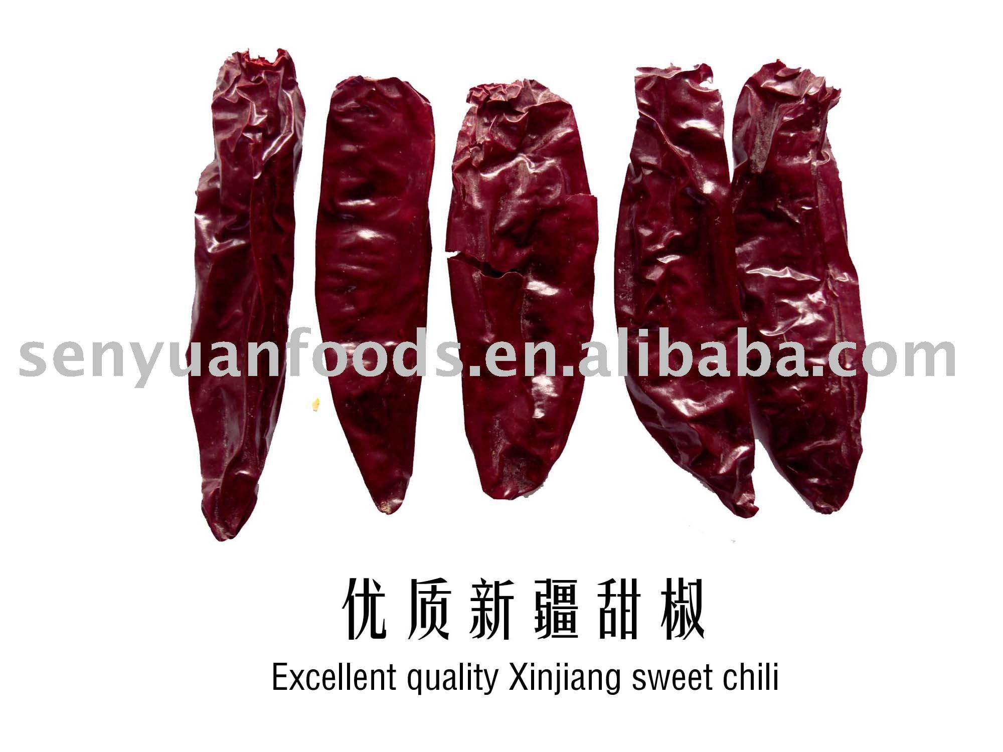 xinjiang sweet red  chili