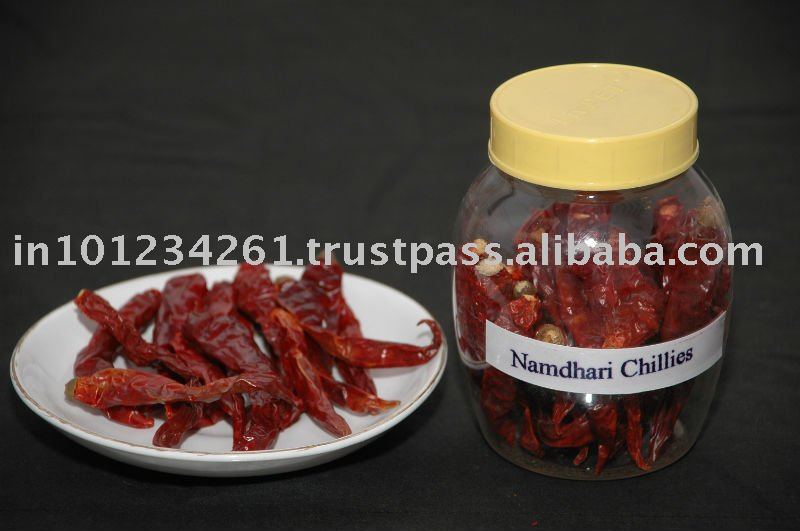 dry red chillies