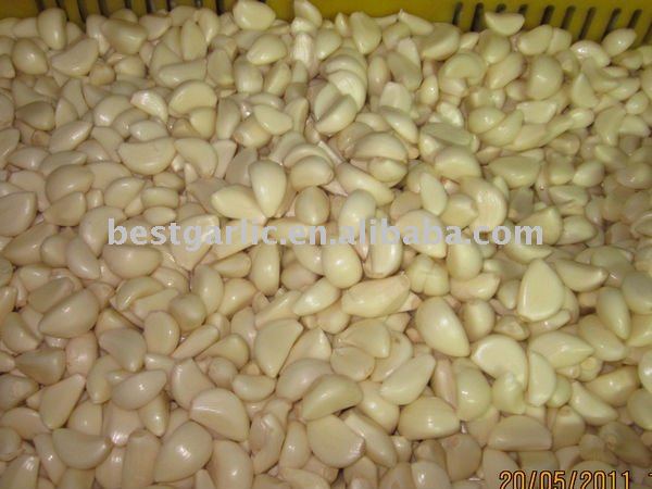  Fresh  clove peeled garlic of 2011crop