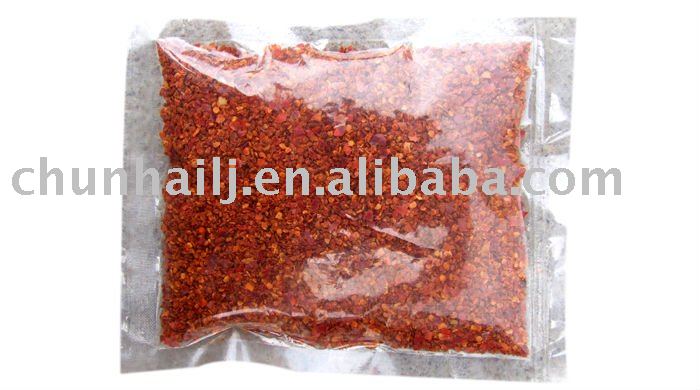 Vacuum Packaging crushed chilli