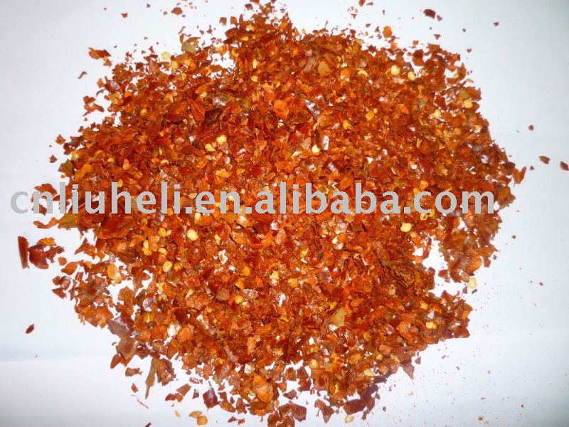 dry crushed red chilli, red chili flake