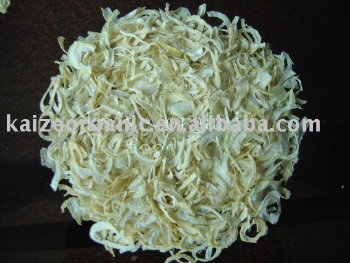 Dried organic onion slice