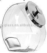 glass jar with AL lid