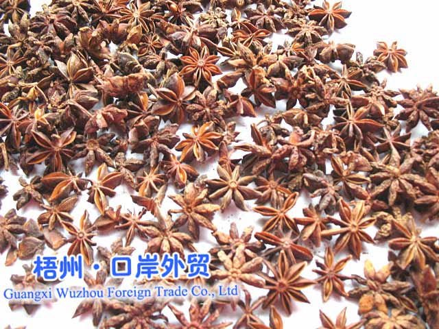 4-6 Star anise, spices