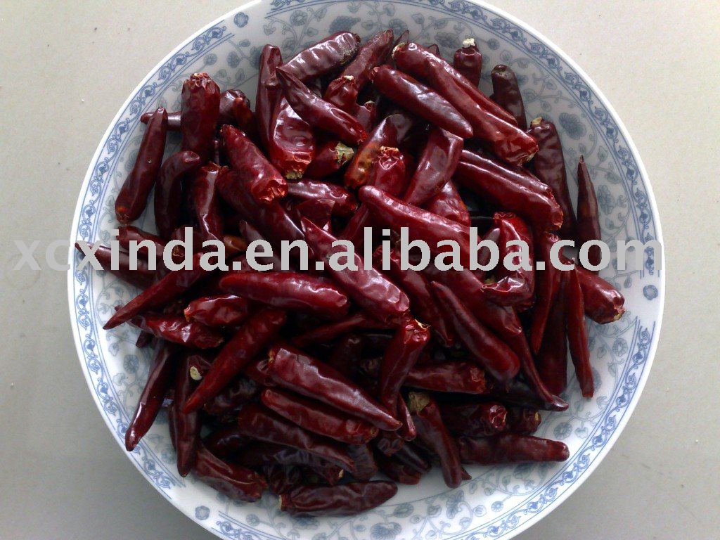 dried hot red chilli
