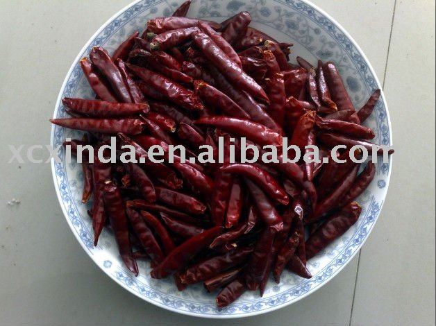 dried whole red Erjintiao chilli