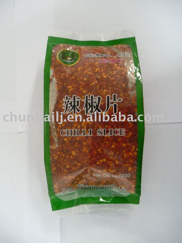 Packaging chilli slice
