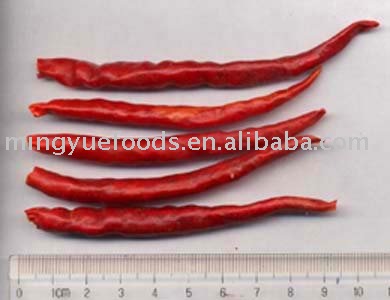 dried red chillies stemless