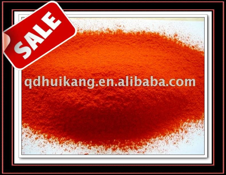 fresh red sweet paprika powder