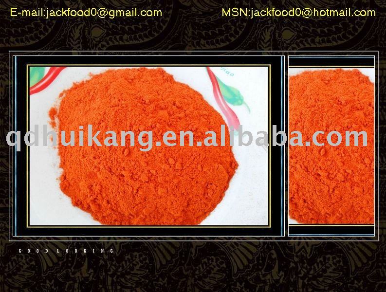 fresh  sweet   pepper  powder