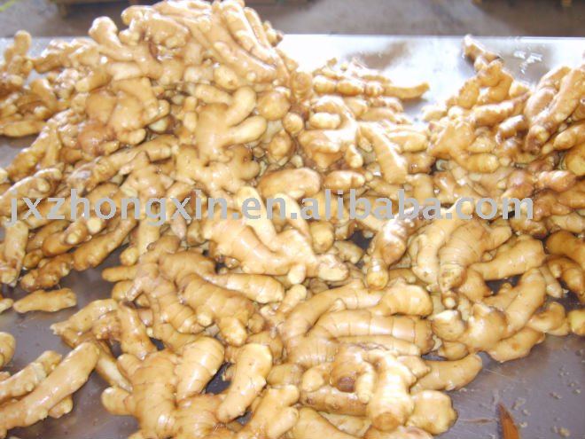 washed new harvest fresh ginger