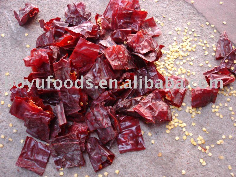 new manufactured paprika flakes