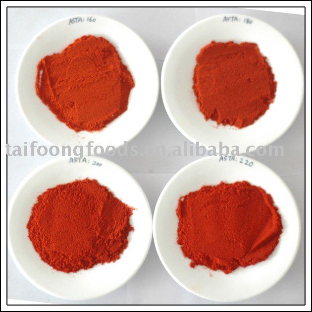 PAPRIKA POWDER,asta80-220,25kg kraft paper bag, natural powder