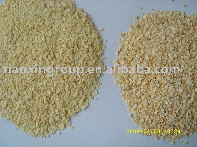 Dehydrated Garlic granules with certification NOP GMP BRC(Specification:G1.G2.G3.G4.G5.GF)