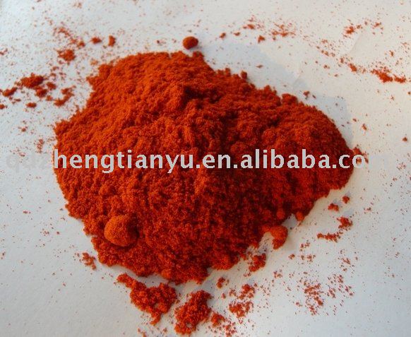 red sweet paprika powder