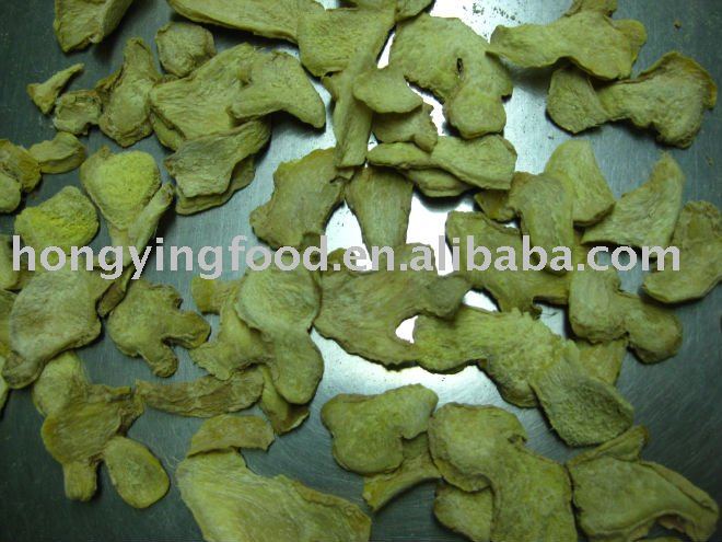 new crop dried ginger slices