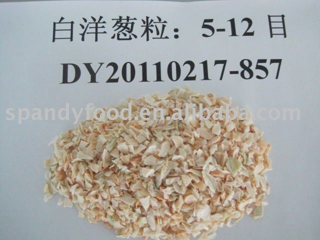 dehydrated  white onion granule 5-12 mesh