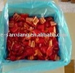 frozen red chilli sliced