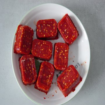 frozen chilli puree tablets