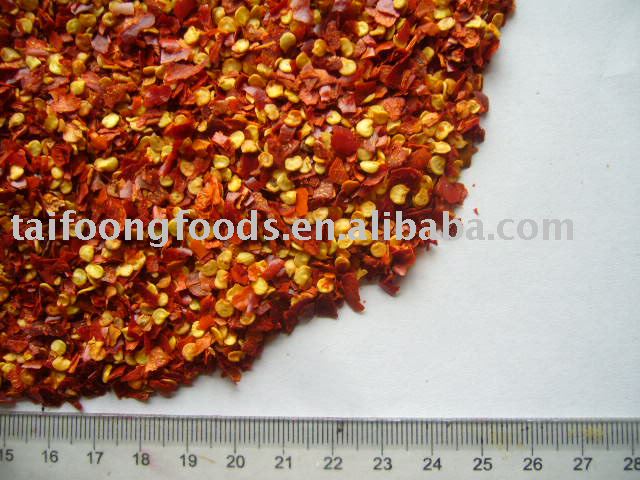 hot red crushed chili