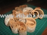 Cinnamon round cut.
