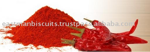 hot chili pepper crushed