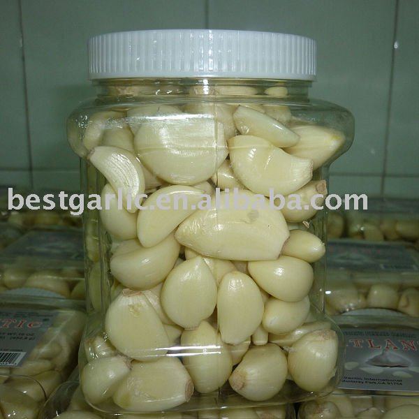  Fresh   peeled   garlic  of 1LB/ Jar 