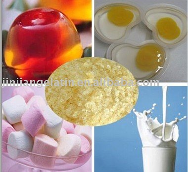 edible  gelatin   powder ,  cow   gelatin e  powder  for candy and ice cream,  animal Good  gelatin e