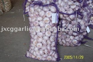 10kg mesh bag  white garlic