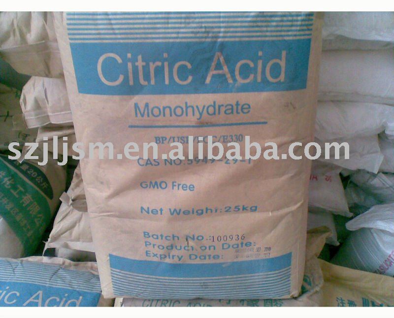 Citric acid mono and anhydrous for food additive good quanlity