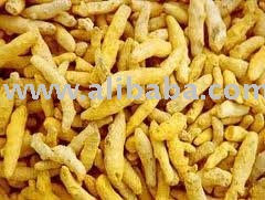 dry turmeric fingers